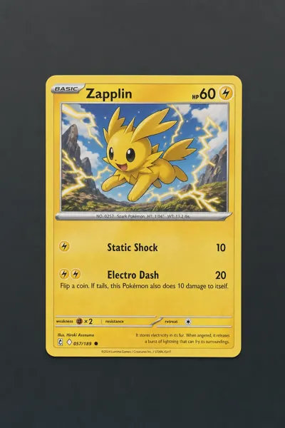 Good example: card on a plain dark background